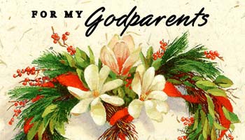 Christmas Messages for Godparents