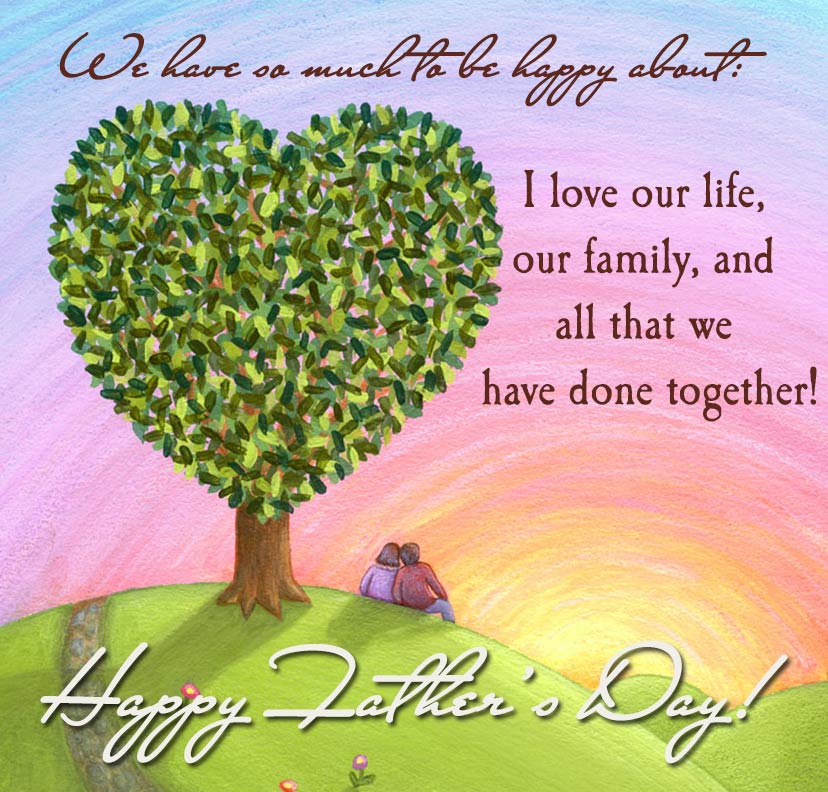Father's Day Messages & Quotes for Husband | CardMessages.com