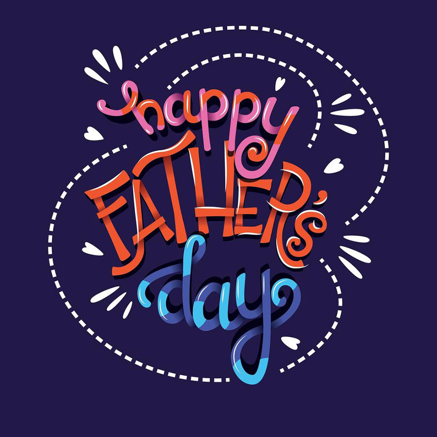 My heart still skips a beat when I see you, hear you, or even think about you. I can barely focus on the message that’s supposed to be in this card. By the way Happy Father’s Day! That was it!!
