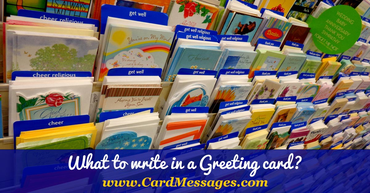 greeting card messages